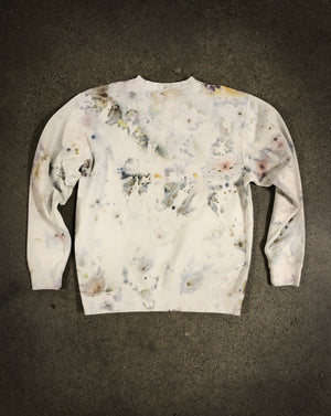 Ice Dye Crew Neck Sweater